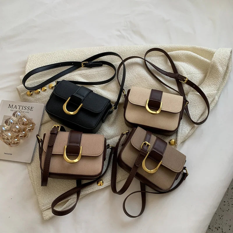Mini PU Leather Crossbody Bags for Women In Trend Shoulder Bag