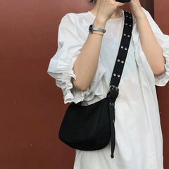 Nylon Shoulder Underarm Bag For Women Female Casual Street Crossbody Bags