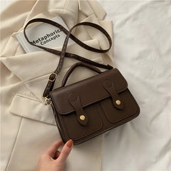 PU Diagonal Cross Bag Female Shoulder Bag Solid Handbags Women Messenger Bags