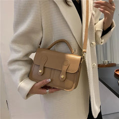PU Diagonal Cross Bag Female Shoulder Bag Solid Handbags Women Messenger Bags