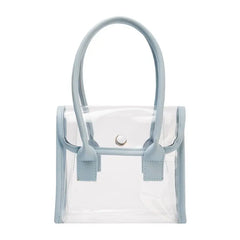 Women's Waterproof Transparent Tote Purse PVC Beach Handbag