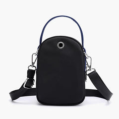 Phone Bag Shoulder Wallet Case with USB Hole for Samsung/iPhone