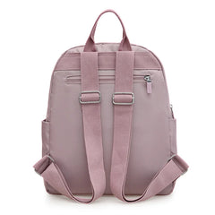 Plaid Women Backpack Durable Fabric Oxford School Bag Pretty Style Girls School