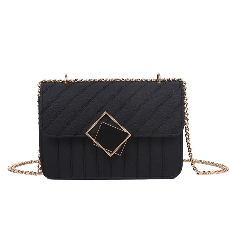 Women's Small Crossbody Bag with Special Lock, Travel Shoulder Purse