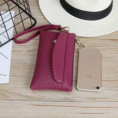 PU Leather Women Wallet Clutch Phone Purse Female Case