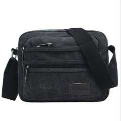 Casual Canvas Shoulder Bag Outdoor Diagonal Unisex Messenger Bag