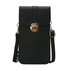 Retro Girl Buckle Coin Purse Women Shoulder Bags