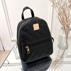 Rhombus Women's Bag Small Backpack Shoulder
