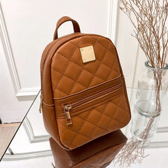 Rhombus Women's Bag Small Backpack Shoulder