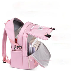 Waterproof School Bag for Teenage Girls Big Book Bag Kids Backpack