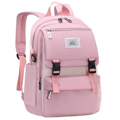 Waterproof School Bag for Teenage Girls Big Book Bag Kids Backpack