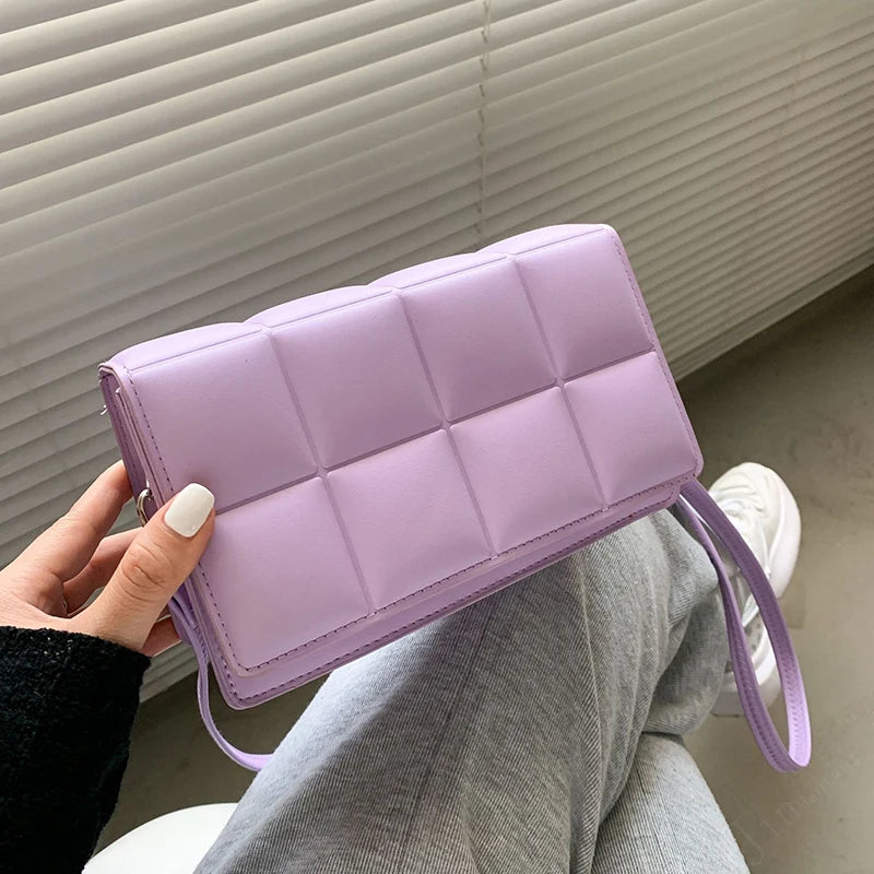 Shoulder Bag Women's Handbag Small Square Bag Female Purse Crossbody Pouch