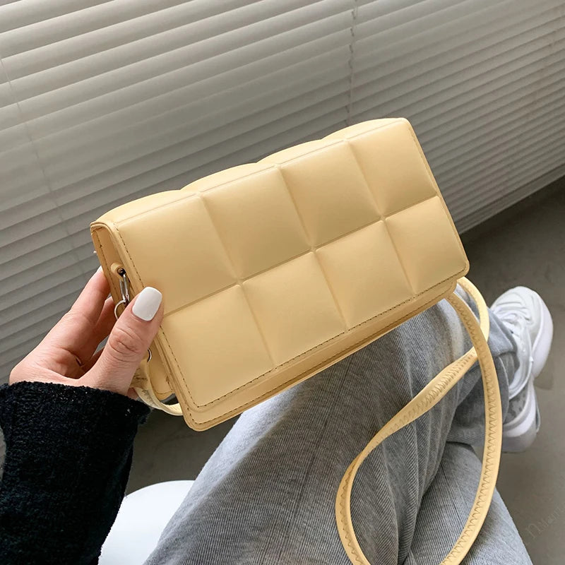 Shoulder Bag Women's Handbag Small Square Bag Female Purse Crossbody Pouch