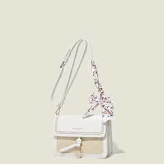 Small Square Crossbody Bag for Women PU Handbag