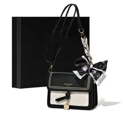 Small Square Crossbody Bag for Women PU Handbag