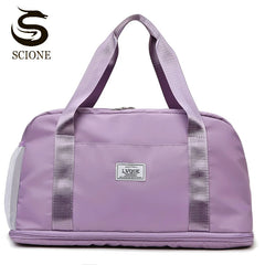 Waterproof Nylon Sport Handbags Large Capacity Travel Bags Unisex Shoulder Bags