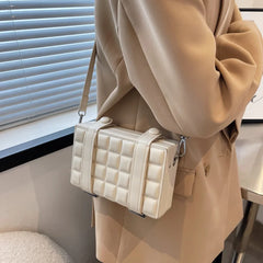 Women's Single Shoulder Bag Small Square Solid Party Travel Bag