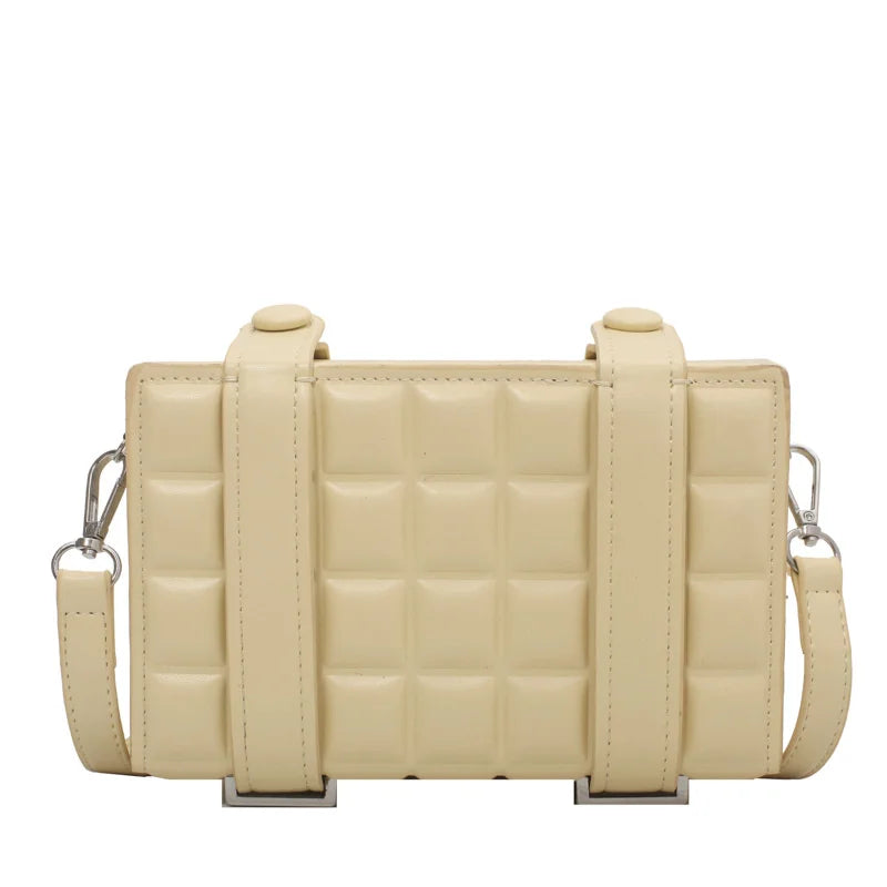 Women's Single Shoulder Bag Small Square Solid Party Travel Bag