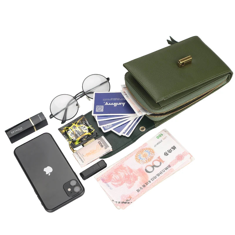 Small Crossbody Bags Women Mini PU Leather Shoulder Messenger Bag Clutch