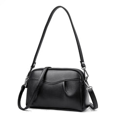Soft Leather Women Shoulder Bag Handbags Ruched Crossbody Bags Bolso Mujer