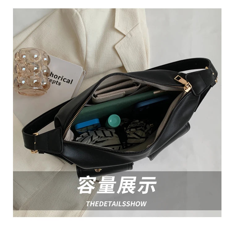 Soft Leather Women Shoulder Bag Handbag Crossbody Messenger Bag