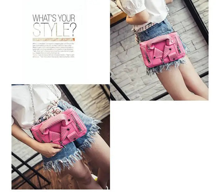 Women Messenger Bags PU Leather Suit bags High Ladies Shoulder Bag