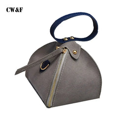 Triangle Tote Pu Leather Crossbody Bag Women Shoulder BAGS Female Messenger Hand