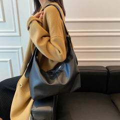 Vintage Style High Capacity Women Shoulder Bag