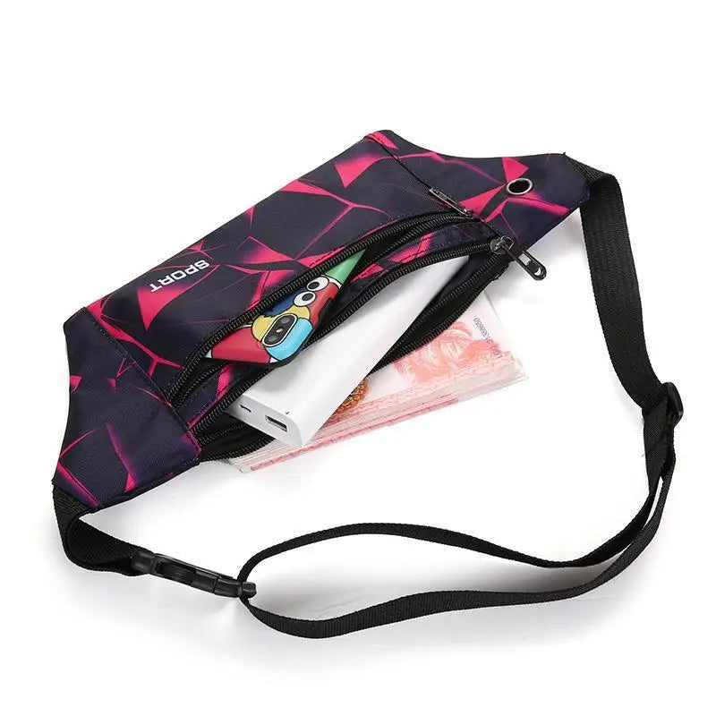 Large Capacity Waist Bag Outdoor Chest Bag Nylon Shoulder Bag