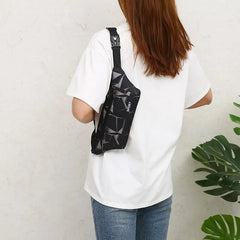 Large Capacity Waist Bag Outdoor Chest Bag Nylon Shoulder Bag