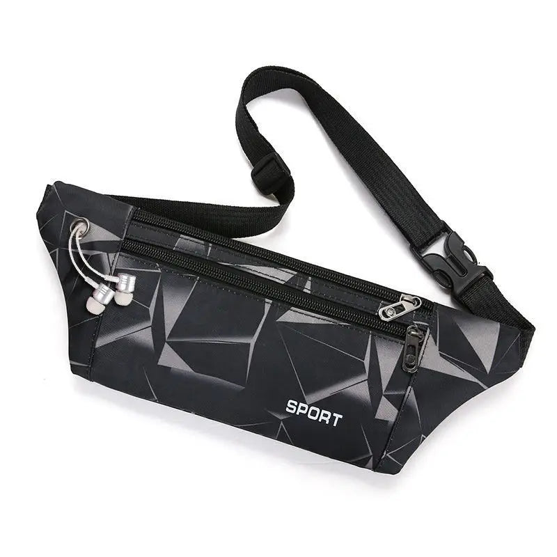 Large Capacity Waist Bag Outdoor Chest Bag Nylon Shoulder Bag