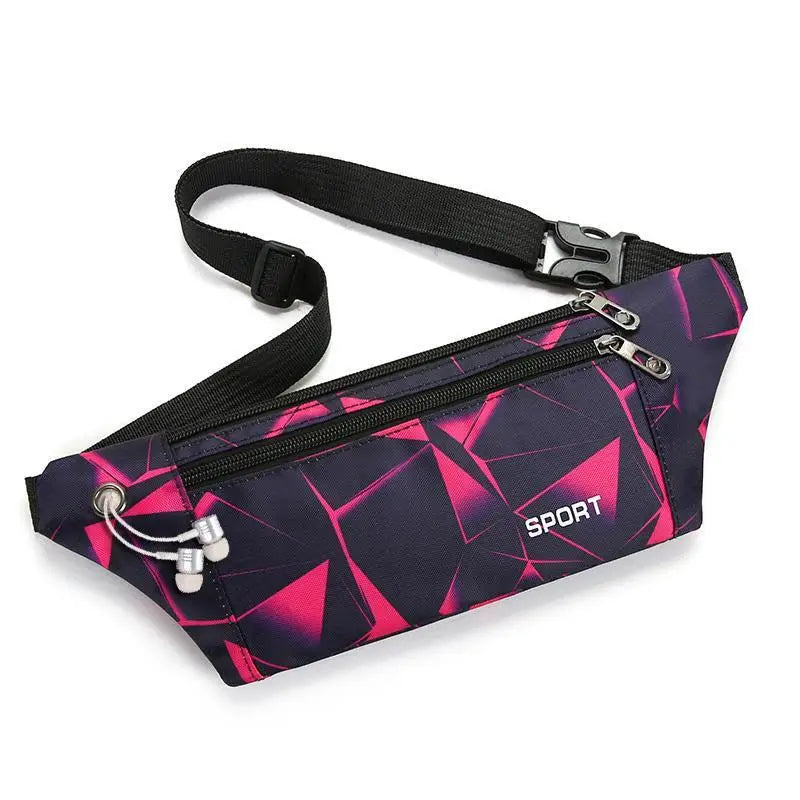 Large Capacity Waist Bag Outdoor Chest Bag Nylon Shoulder Bag