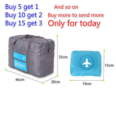 WaterProof Travel Bag Large Capacity Bag Women Nylon Folding Bag Unisex