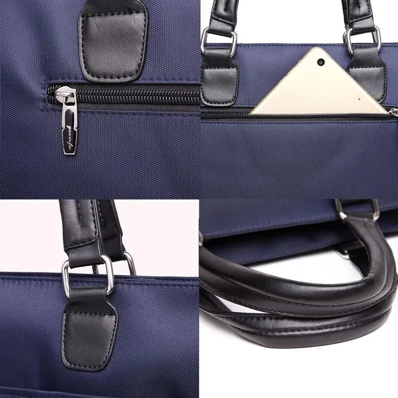 Waterproof Business Handbag Laptop Shoulder Briefcase Men Bag
