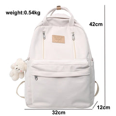 Waterproof Backpack High School Student Bag Large Capacity for Teenage Girls Boy
