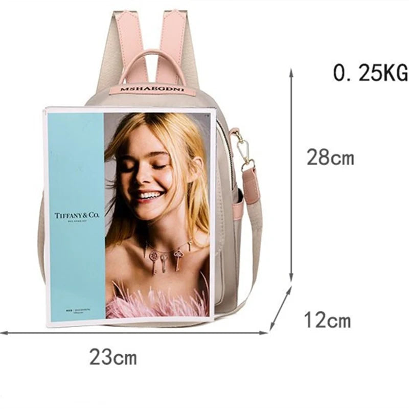 Women Backpack Oxford Casual Ladies Travel Backpacks Female Schoolbag College