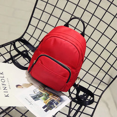 Nylon Women's Backpack for School Girls Teens Female