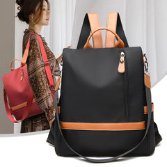 Women's High Oxford Backpack Student Light Bag