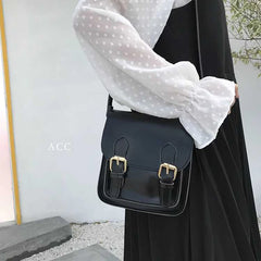 Bow Handbag PU Leather Women's Shoulder Crossbody Bags Ladies Small Handbags