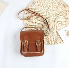 Bow Handbag PU Leather Women's Shoulder Crossbody Bags Ladies Small Handbags