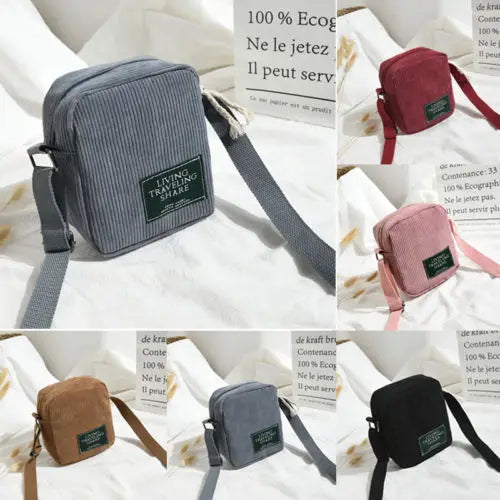 Women Casual Shoulder Crossbody Handbag Tote Messenger Cosmetic Bag