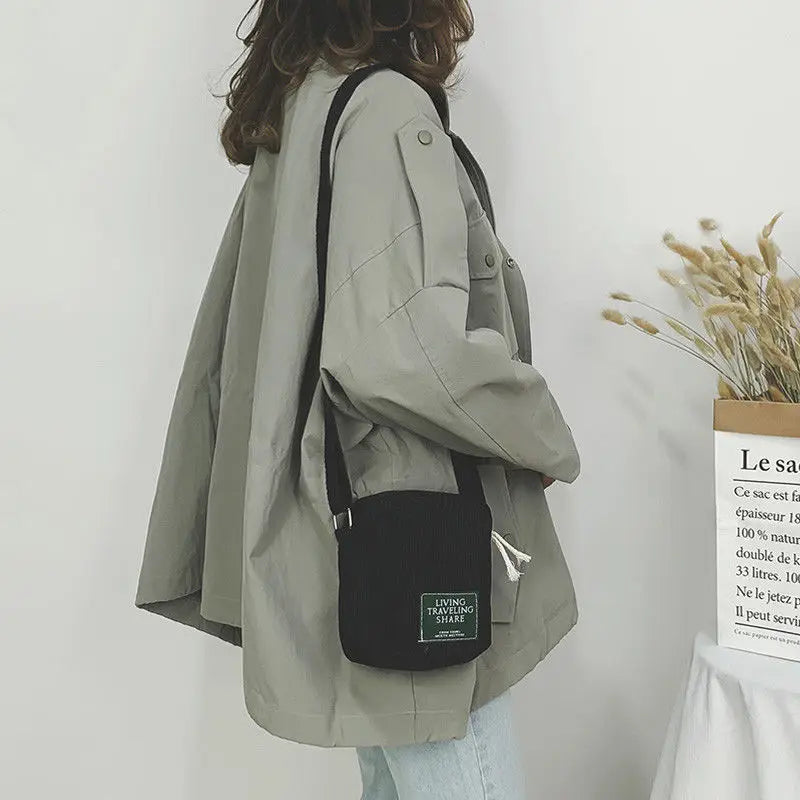 Women Solid Shoulder Bag Crossbody Tote Messenger Cosmetic