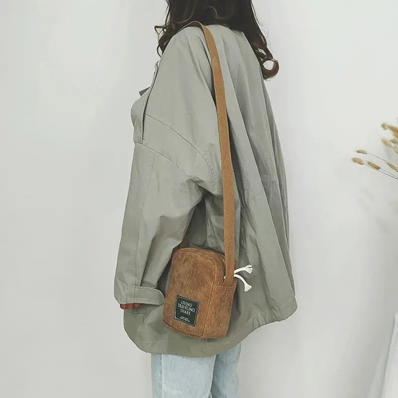 Women Solid Shoulder Bag Crossbody Tote Messenger Cosmetic
