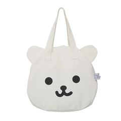Women Bag Bear Head Double-Sided Back Shoulder Bag Large-Capacity School Bag