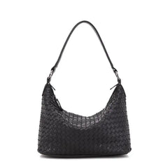 Luxury Woven Leather Handbags for Girls