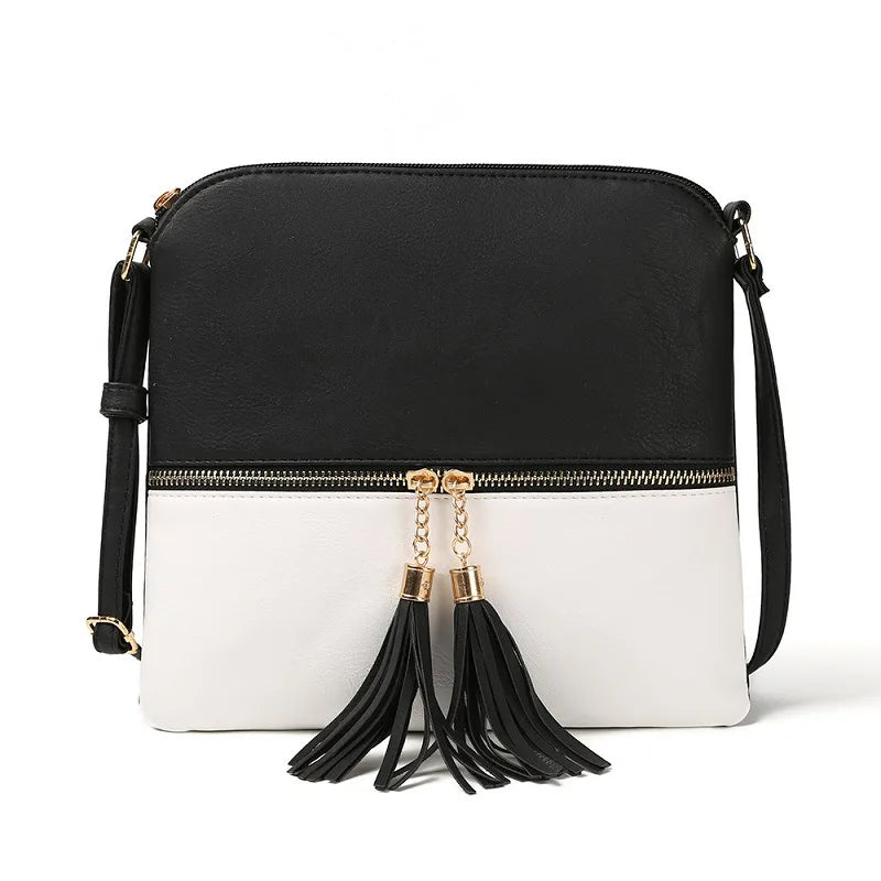Vintage Tassels Crossbody Bag Retro Messenger Shoulder Bag