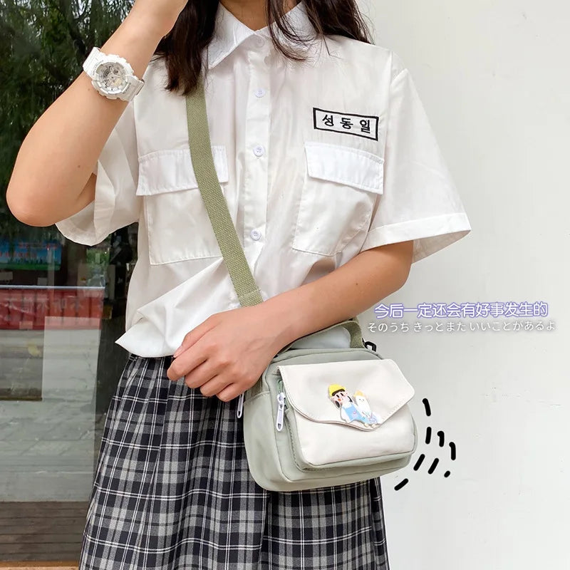 Women Small Square Crossbody Bag Handbag