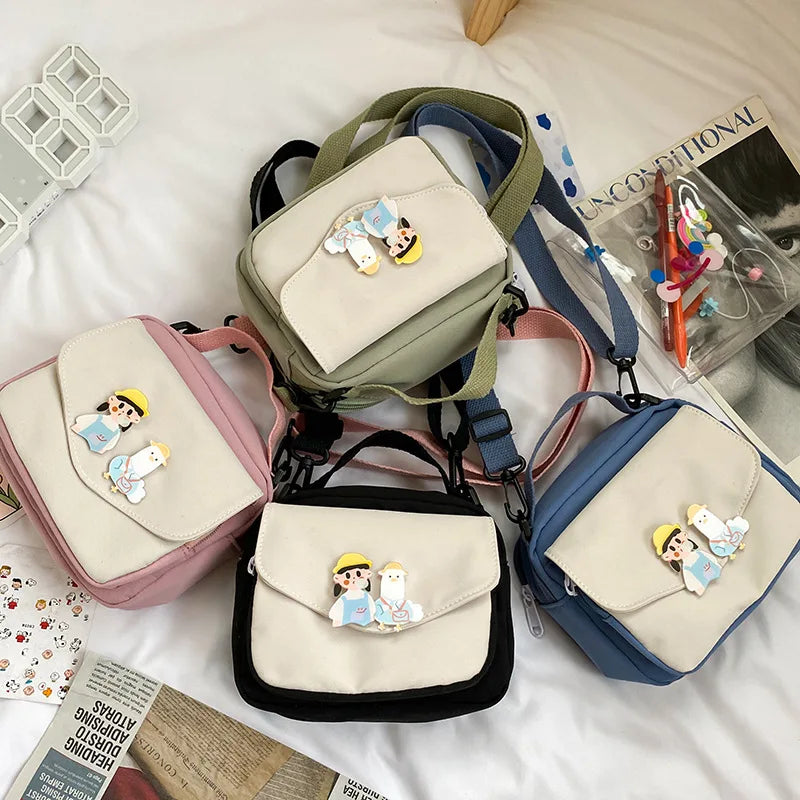 Women Small Square Crossbody Bag Handbag