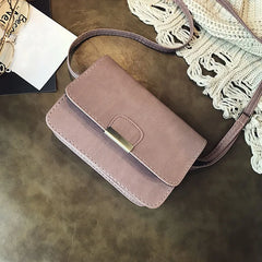 Women PU Leather Retro Small Handbags Shoulder Bag Crossbody Messenger Bags