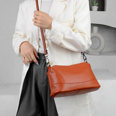 Women Leather Handbags Women's Bags Female Shoulder Bags Cowhide Ladies Messenge